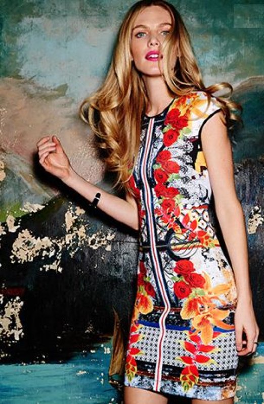 画像1: Clover Canyon   　 Cigar Granny Dress (1)