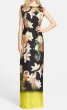 画像1: 【ドラマ使用】Ted Baker    Jasmyne Opulent Bloom Print Evening Gown  (1)