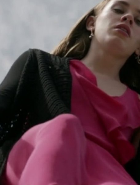 画像3: ドラマ【リベンジ】使用！Haute Hippie　　　Ruffle Front Crossover Dress (3)