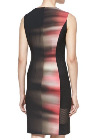 画像1: ドラマ【ミストレス】使用！Elie Tahari　　Isabella Sleeveless Velocity 5-Print Dress 