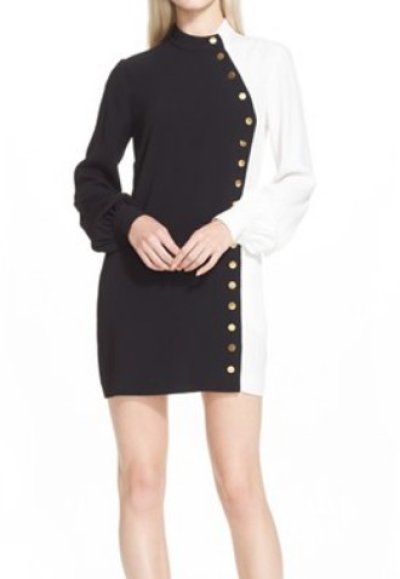 画像1: 【ジェニファー・ロペス愛用】Rachel Zoe　　　Mckell  Colorblock Minidress