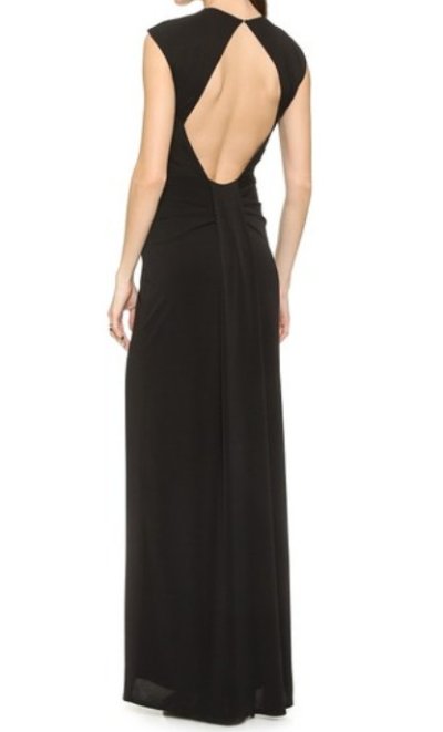 画像1: Rachel Zoe     Amara Sheer Inset Maxi Dress 