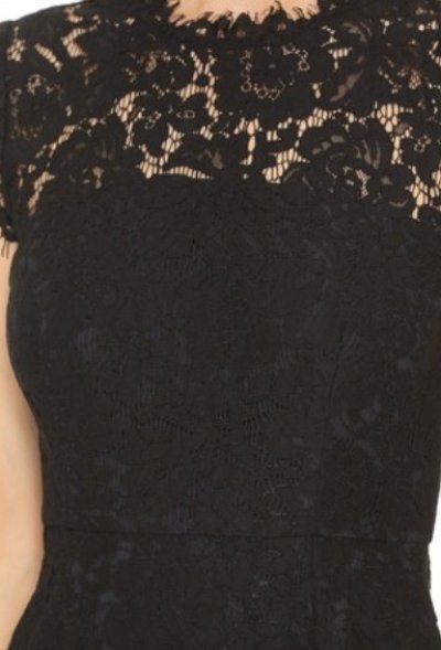 画像2: 【Hoda Kotb着用】Rachel Zoe   Suzette Fitted Dress ブラック