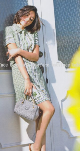 画像2: 【ヴァンサンカン掲載、Isla Fisher愛用】Tory Burch   Talia Dress (2)