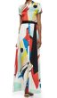 画像1: 【ドラマ使用】Alice + Olivia 　　Arlen Graphic-Print Maxi Shirtdress (1)