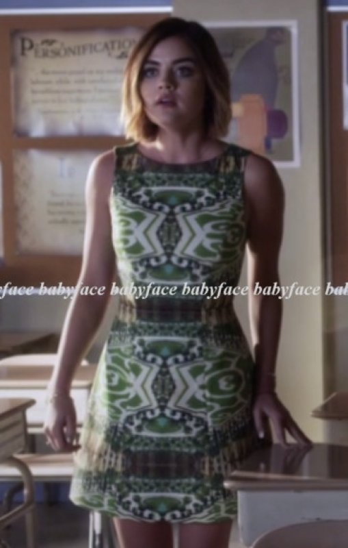 画像1: ドラマ【プリティリトルライヤーズ使用】Alice + Olivia    Mirrored Garden Carrie Fit & Flare Dress (1)