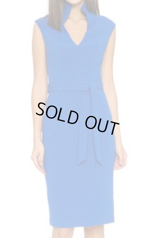 画像1: Black Halo   Brittan Sheath Dress 　ブルー系 (1)