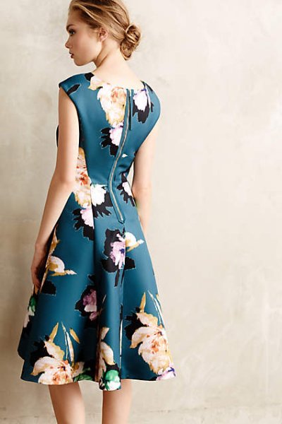 画像1: 【ドラマ使用】Anthropologie　　 Floral Baikal Dress