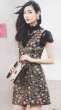 画像2: 【ヴァンサンカン掲載 ヨンアさんご着用、ドラマ使用】Alice + Olivia アリスアンドオリビア　　　Pacey Metallic Brocade Dress (2)