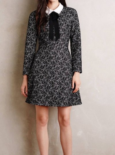 画像1: 【ヴァンサンカン掲載、Holland Roden愛用】ERIN erin fetherston    Mina Bonded Lace Collar Dress 