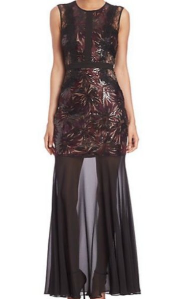 画像1: ドラマ【ARROW】使用！BCBGMAXAZRIA　　　Shawna Sequined Dress (1)