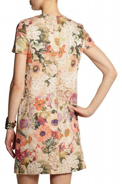 画像2: 【Rashida Jones愛用】Tory Burch トリーバーチ　　Kaley Floral Tweed Dress  30701