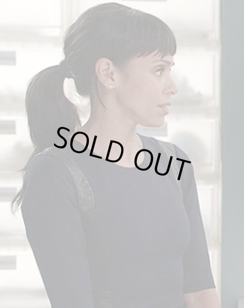 画像2: ドラマ【BONES】使用!Rebecca Taylor    Leather Trim Sheath Dress (2)