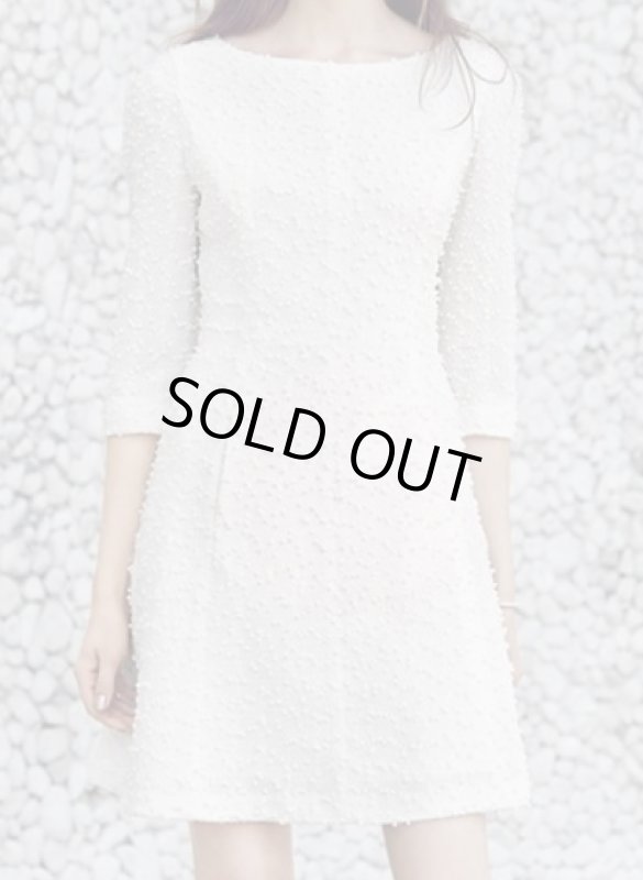 画像1: [【ドラマ使用】Vince Camuto  　　Bouclé Knit A-Line Dress (1)