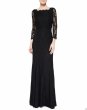 画像2: 再販売！【キャサリン妃ご愛用】Diane von Furstenberg　　Zarita Lace Gown ブラック (2)