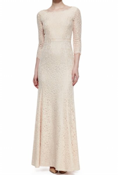 画像1: 【キャサリン妃ご愛用】Diane von Furstenberg　　Zarita Lace Gown HEAVEN (1)