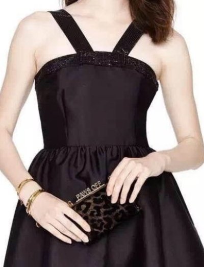 画像2: kate spade    Pave Trim Fit & Flare Dress 