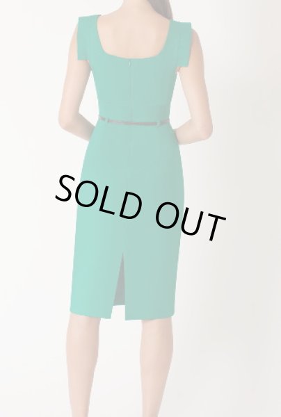 画像2: Black Halo　　 Jackie O Dress   Agave Green  (2)