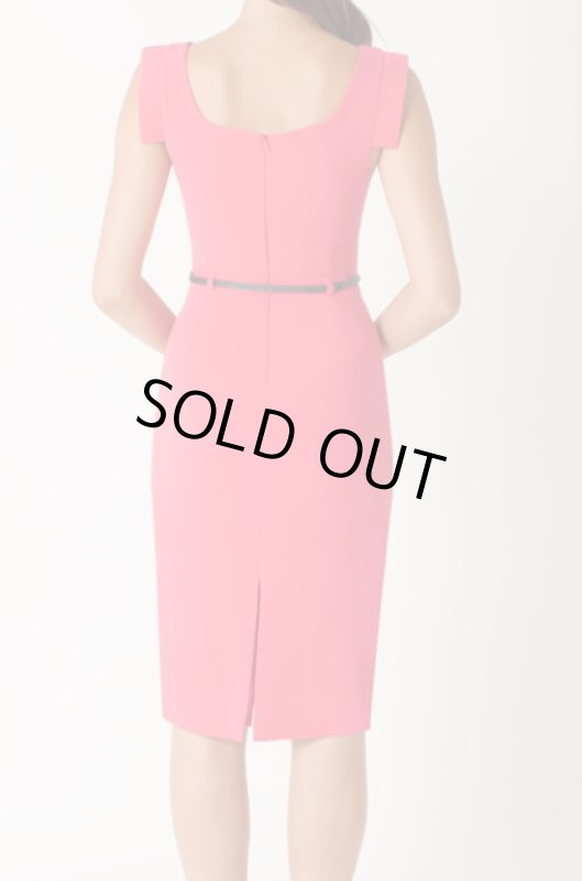 画像2: 【訳アリ特価品】Black Halo　　 Jackie O Dress   Haute Melon  (2)