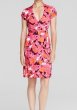 画像2: 【ヴァンサンカン掲載】Diane von Furstenberg　　Jilda Two Dress  Eden Garden Pink Floral  61501 (2)