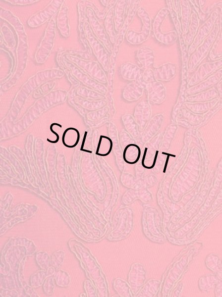 画像3: Tadashi Shoji      Corded Lace A-Line Gown レッド系 (3)