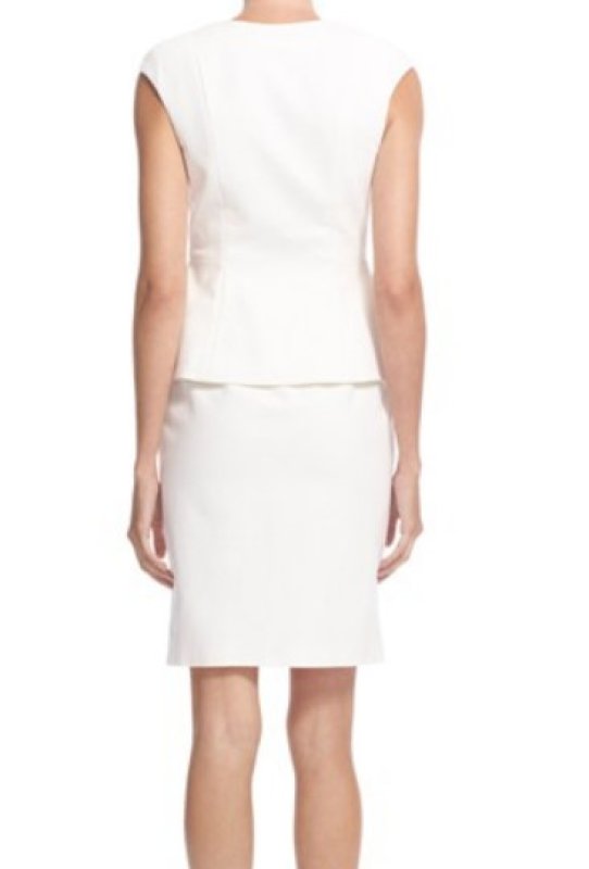 画像2: 【カルメン・エレクトラ愛用】Ted Baker 　　Jamthun dress　クリーム系 (2)