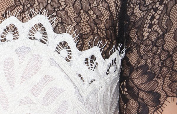 画像3: 再販売【プリティリトルライヤーズ使用】Sandro   Rozen Dress クリーム (3)