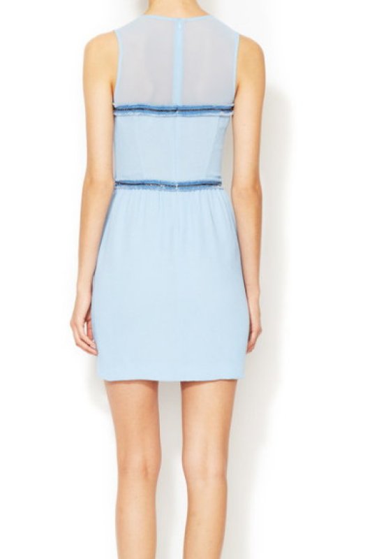 画像2: 【ピッパミドルトン、ケリーブルック愛用】Sandro 　　rapprochement chain accent dress (2)