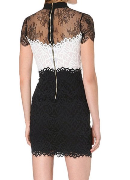 画像2: 再販売【プリティリトルライヤーズ使用】Sandro   Rozen Dress クリーム (2)