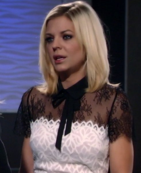 画像4: 再販売【プリティリトルライヤーズ使用】Sandro   Rozen Dress クリーム (4)