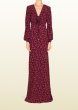 画像4: 【雑誌表紙、セリーナゴメス着用】GUCCI グッチ　Heartbeat Print Silk Cross Front Gown (4)