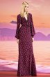 画像1: 【雑誌表紙、セリーナゴメス着用】GUCCI グッチ　Heartbeat Print Silk Cross Front Gown (1)