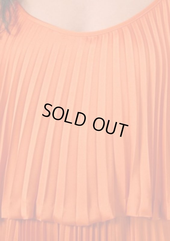 画像3: 【SATC、サラジェシカパーカー着用】Halston Heritage　プリーツロングドレス (3)