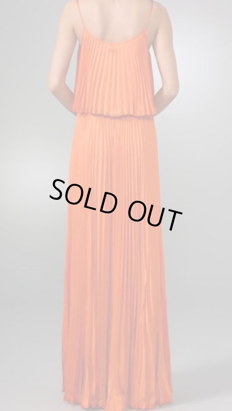 画像2: 【SATC、サラジェシカパーカー着用】Halston Heritage　プリーツロングドレス (2)