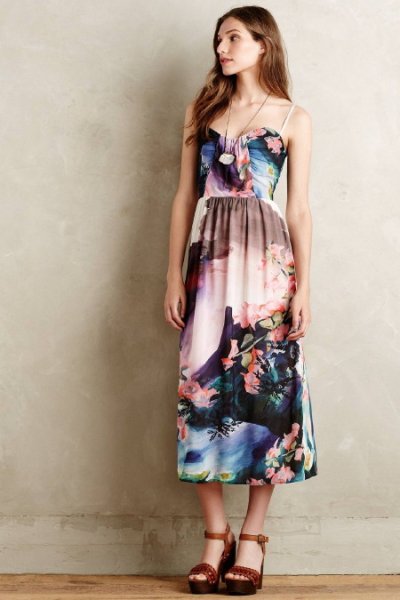 画像1: ドラマ【プリティリトルライヤーズ使用】Corey Lynn Calter　　Daybreak Midi Dress (1)