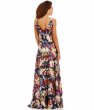 画像3: Adrianna Papell    Floral Charmeuse Hi-Low Gown (3)