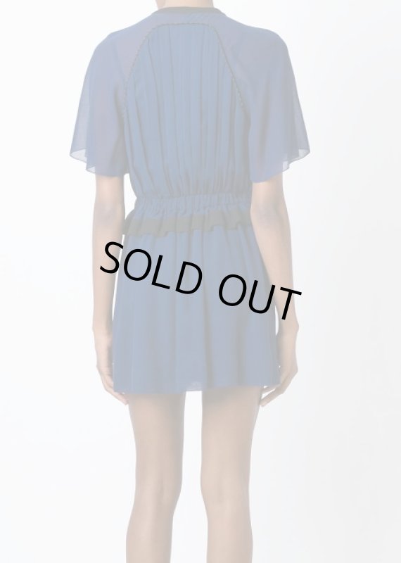 画像2: 【ドラマ使用】Isabel Marant イザベルマラン　retra Sheer Sleeve Dress  (2)