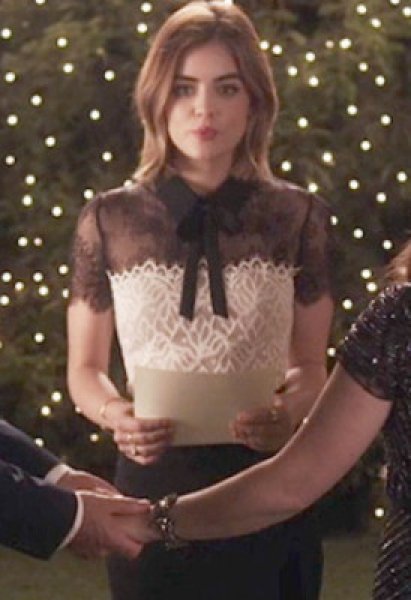 画像7: 再販売【プリティリトルライヤーズ使用】Sandro   Rozen Dress クリーム (7)