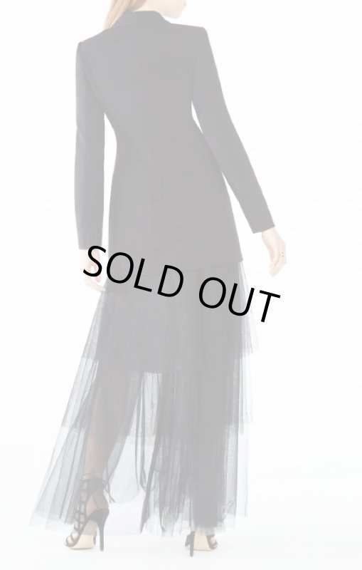 画像2: BCBGMAXAZRIA    Delphina チュールスカート付きジャケットドレス　【Petra Nemcova着用】 (2)