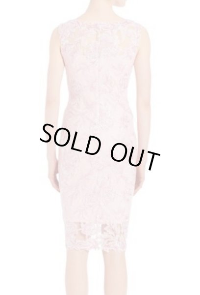 画像3: Tadashi Shoji  タダシショージ  レースパーティーシースドレス ピンク系 (3)