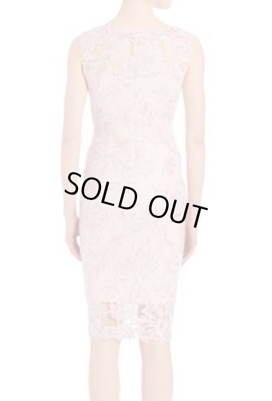 画像3: Tadashi Shoji  タダシショージ　 レースパーティーシースドレス ピンク系 (3)