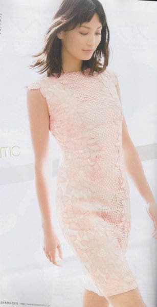 画像5: 【ヴァンサンカン掲載、May Jさんご着用】Tadashi Shoji    Lace Applique Sheath Dress アイボリー (5)