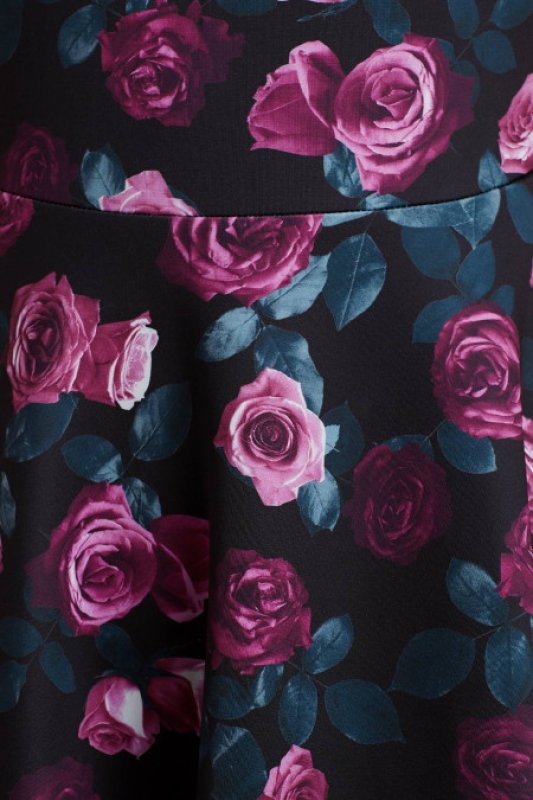 画像3: 【ドラマ使用】ERIN erin fetherston エリンフェザーストン　Sugared Rose Neoprene Dress  (3)