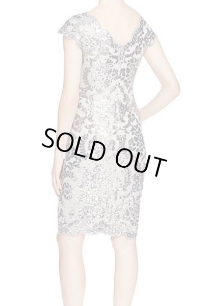 画像2: Tadashi Shoji    Sequined Lace Dress   (2)