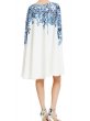 画像2: 【Katherine Mcnamara愛用】Tadashi Shoji    　Floral-Embroidered Cape Dress (2)