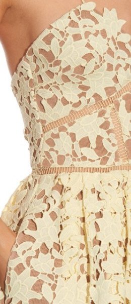 画像3: 【ミランダカー愛用、東京ガールズコレクション使用】Self Portrait セルフポートレート Azaelea Dress イエロー系  41908  43001 (3)