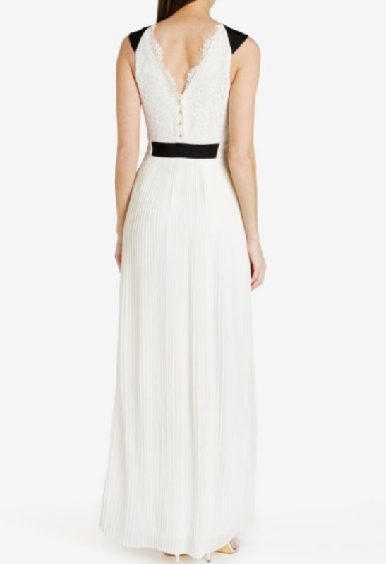 画像2: Ted Baker テッドベイカー 　リバーシブルプリーツマキシドレス (2)