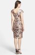 画像2: Tadashi Shoji    Floral Antique Pink Sequin Dress (2)