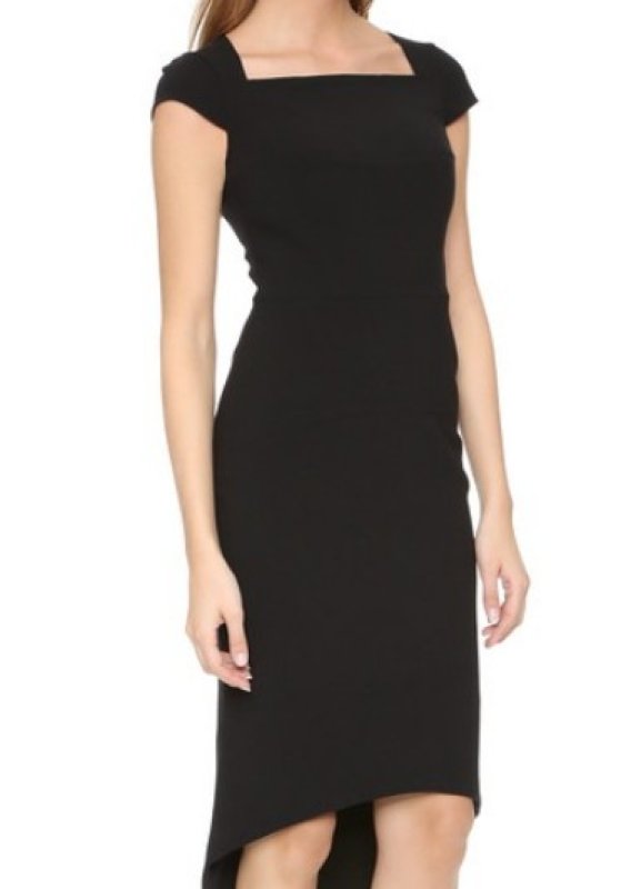 画像3: 【ドラマ使用】Black Halo    Saylor Sheath Dress  ブラック (3)