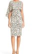 画像1: 【ドラマ使用】Tracy Reese　トレイシーリース　Asymmetrical Print Stretch Silk Dress　Cement Spots (1)